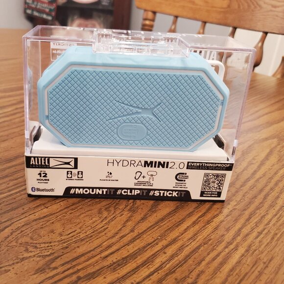 BNIB Altec Lansing HydraMini Speaker in Mint - Picture 4 of 6